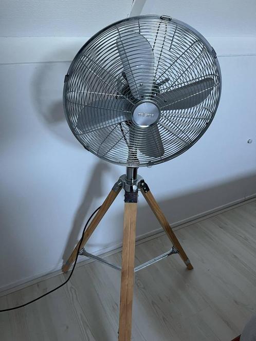 Tristar Ventilator – 40 cm - Hout & RVS, Witgoed en Apparatuur, Ventilatoren, Zo goed als nieuw, Statiefventilator, Ophalen