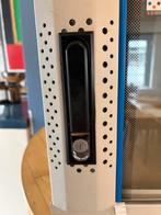 DSI 6U Witte Wandkast met Glazen Deur - Server Rack, Computers en Software, Serverkasten, Ophalen of Verzenden, Gebruikt, Glas