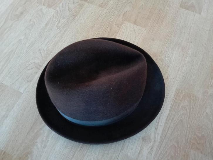 Vintage Borsalino France Hoed - Maat 58, Kleding | Heren, Hoeden en Petten, Gedragen, Hoed, Ophalen of Verzenden