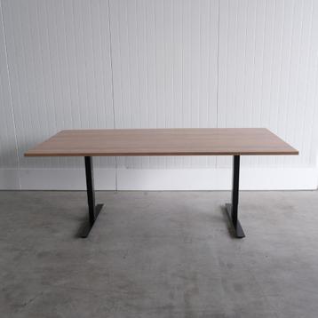 Restpartij, Vergadertafel, 200x100cm, Havanna blad, Zwart beschikbaar voor biedingen