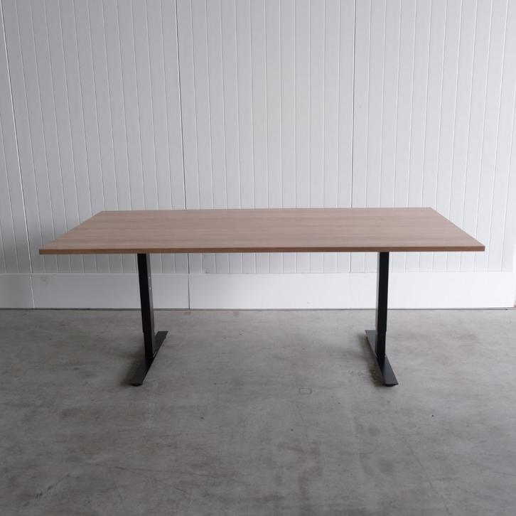 Restpartij, Vergadertafel, 200x100cm, Havanna blad, Zwart, Huis en Inrichting, Bureaus, Zo goed als nieuw, Bureau, Ophalen of Verzenden