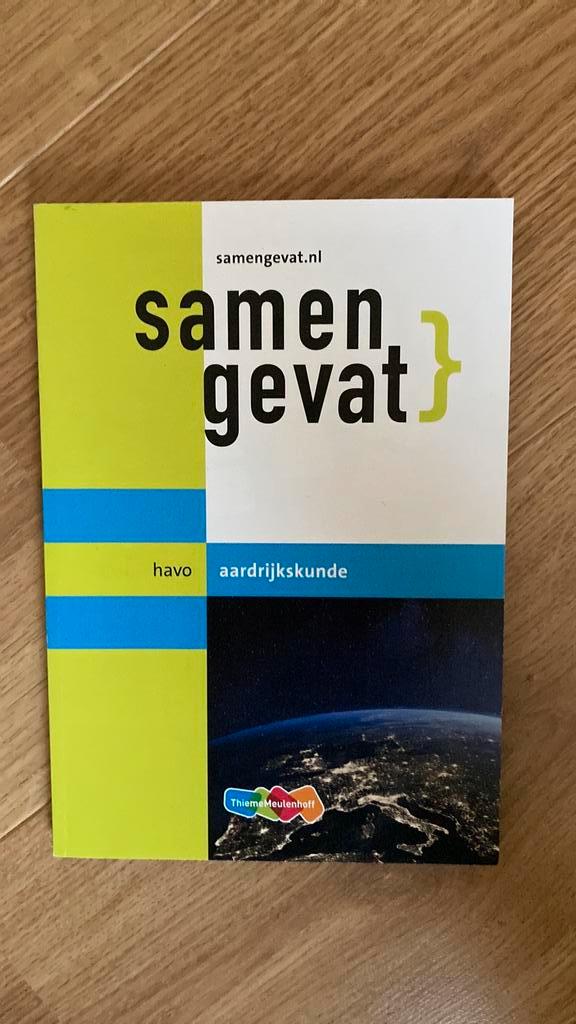 H.J.C. Kasbergen - Samengevat havo Aardrijkskunde, Boeken, Schoolboeken, Zo goed als nieuw, Aardrijkskunde, HAVO, Ophalen