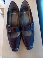 Bruine leer pumps, maat 37, Pumps, Bruin, Nieuw, Ophalen of Verzenden