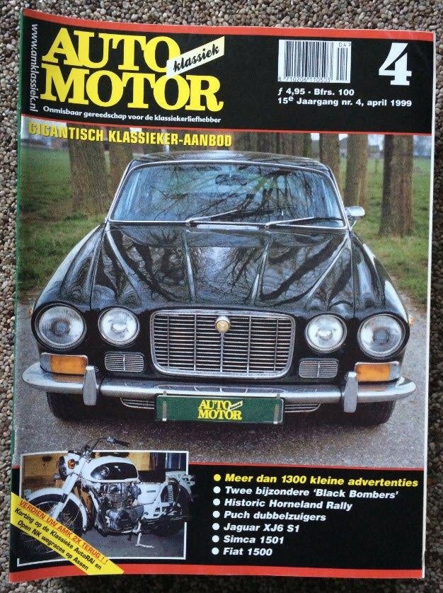 AMK: Jaguar XJ6 S1, Fiat 1500, Simca 1501, Honda CB 450, Ophalen of Verzenden, Zo goed als nieuw, Algemeen