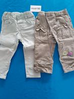 2 zomer(se) broeken maat 80, Ophalen of Verzenden, Gebruikt, Meisje, Broekje