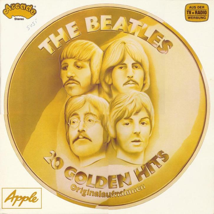 MINT LP THE BEATLES 20 GOLDEN HITS APPLE DUITS Embossed covr, Cd's en Dvd's, Vinyl | Pop, Zo goed als nieuw, 1960 tot 1980, 12 inch