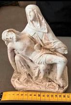 Piëta .. antiek erg mooi gesigneerd, Ophalen of Verzenden