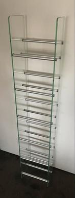 Glazen CD Rek, Ophalen, Gebruikt, 75 tot 150 discs, Glas