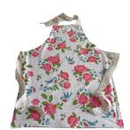 Handgemaakt keukenschort reversible 2 zijdig bloemen ruitjes, Huis en Inrichting, Keuken | Textiel, Nieuw, Schort, Ophalen