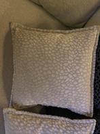 Zwart/wit gevlekte kussens 40x40, Huis en Inrichting, Woonaccessoires | Kussens, Ophalen, Zo goed als nieuw, Wit, Vierkant