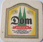 bierviltje Dom Kölsch bier, Verzamelen, Biermerken, Ophalen of Verzenden, Zo goed als nieuw, Viltje(s), Overige merken