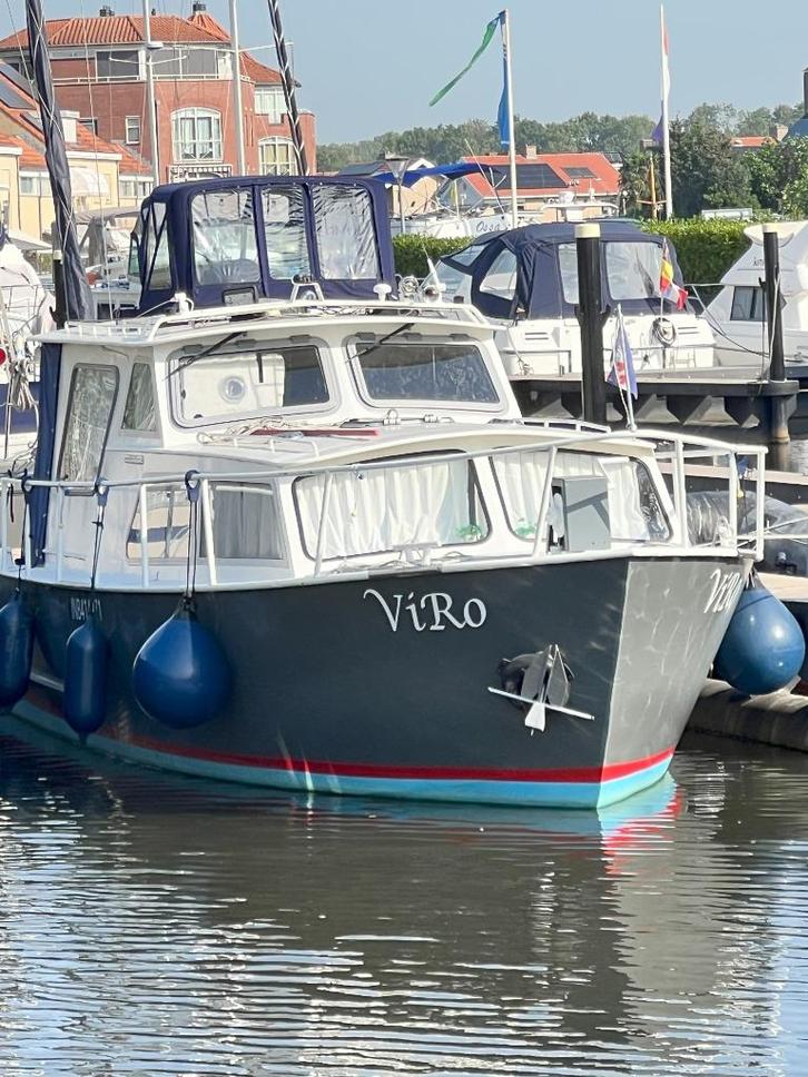 Cascaruda 830 OK, Watersport en Boten, Motorboten en Motorjachten, Gebruikt, Staal, 6 tot 9 meter, Diesel, Binnenboordmotor, 30 tot 50 pk