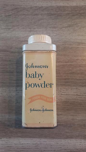 Johnson's baby powder blik. beschikbaar voor biedingen