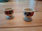 Retro vintage eierdopjes, Huis en Inrichting, Ophalen of Verzenden, Gebruikt