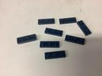 Lego plaat 1x3 donker blauw, Ophalen of Verzenden, Gebruikt, Losse stenen, Lego