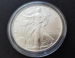 1 OZ Zilveren Walking Liberty 2005 Amerika, Ophalen of Verzenden, Zilver
