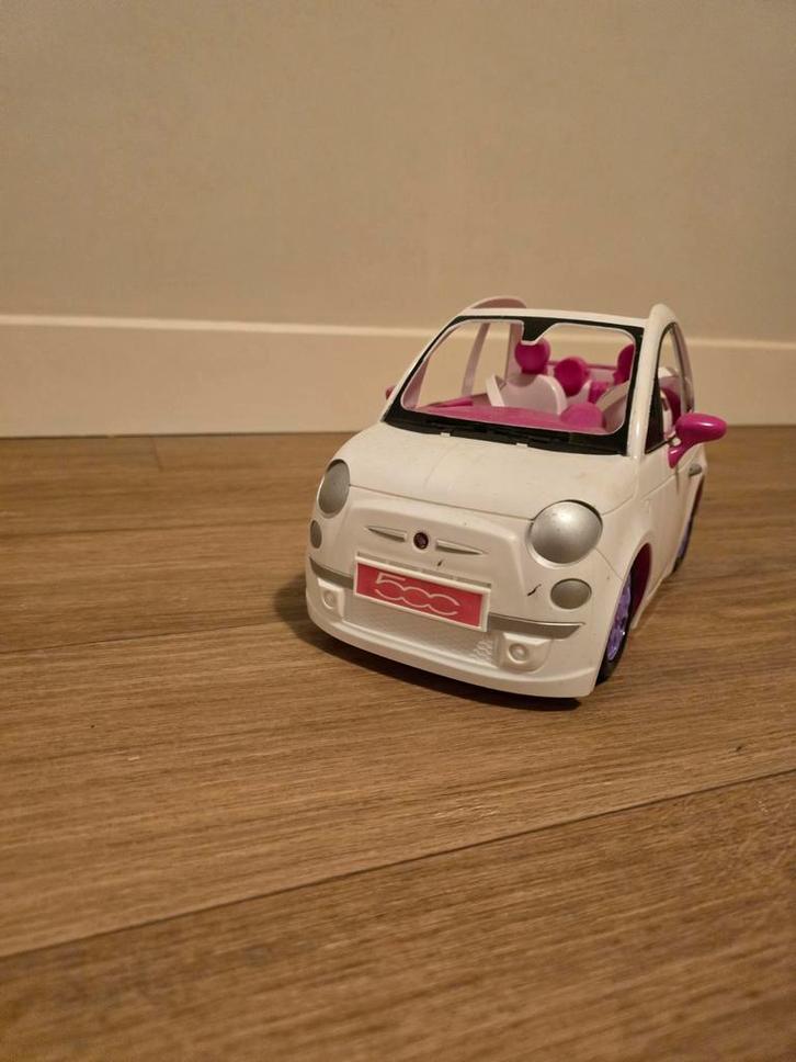 Barbie Fiat 500 Speelgoedauto, Kinderen en Baby's, Speelgoed | Overig, Gebruikt, Meisje, Ophalen