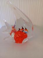 Oranje Murano vis?, Ophalen of Verzenden, Huis en Inrichting