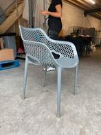 Terrasstoelen Kunststof Antraciet - Set van 20, Huis en Inrichting, Ophalen, Kunststof, Gebruikt, Grijs