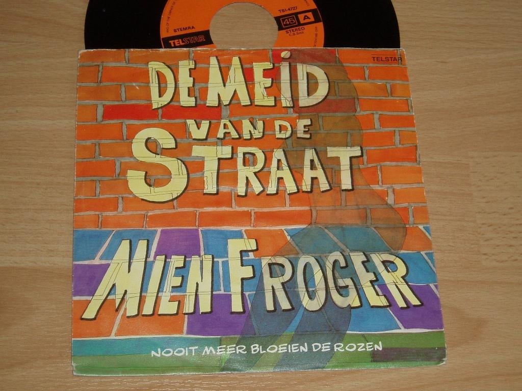 single Mien Froger * De meid van de straat, Verzenden, Gebruikt, Nederlandstalig