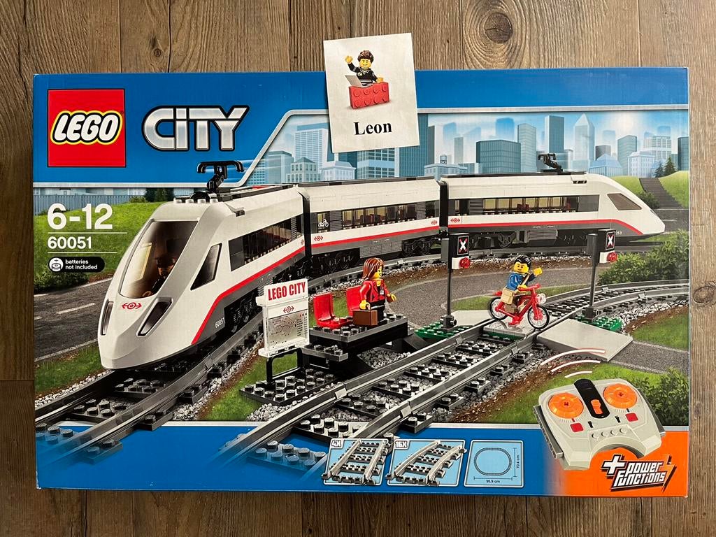 Lego City 60051 Hogesnelheidstrein - Nieuw in gesealde doos!, Ophalen of Verzenden, Nieuw, Complete set, Lego