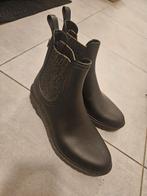 Zwarte Lage Laarzen, Zwart, Lage of Enkellaarzen, Ophalen of Verzenden, Zo goed als nieuw