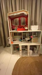 Rainbowhigh deluxe huis met extra accesoires en poppen, Ophalen, Zo goed als nieuw