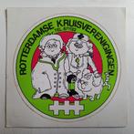 Oude sticker.  Rotterdamse Kruisverenegingen, Verzamelen, Ophalen of Verzenden, Zo goed als nieuw, Overige typen