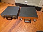 Vintage Platenkoffers - Set van 2, Verzamelen, Ophalen of Verzenden
