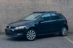 Volkswagen Polo 1.2 TSI PANORAMADAK NAVI PDC CRUISE STOELVER, Auto's, Voorwielaandrijving, 4 cilinders, Leder en Stof, Zwart