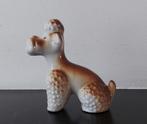 Vintage beeldje porselein poedel hond, Ophalen of Verzenden, Zo goed als nieuw, Dier