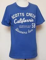 L.o.g.g. blauw t-shirt met witte print mt. 134/140, Ophalen of Verzenden, Zo goed als nieuw, Shirt of Longsleeve, Jongen