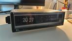 Vintage flipklok/radio, Ophalen, Zo goed als nieuw