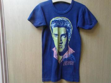 kinder t-shirt waarop Elvis, meer shirts en veel fanbladen  beschikbaar voor biedingen