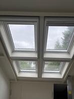 2x Velux dakraam GGL MK04 – 2050 | Hout, tuimelvenster, Ophalen, Minder dan 80 cm, 80 tot 120 cm, Zo goed als nieuw