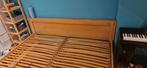 Bed+matress 200200, Ophalen of Verzenden, Gebruikt, Tweepersoons, Hout