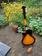 Epiphone Joe Pass Emperor II pro vintage sunburst VS, Muziek en Instrumenten, Ophalen of Verzenden, Zo goed als nieuw, Hollow body