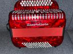 Accordiola knopaccordeon, 72-bas, Met koffer, Ophalen of Verzenden, Knopaccordeon