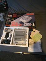 Super Nintendo Entertainment System (SNES) in Doos, Ophalen of Verzenden, Gebruikt, Met 1 controller