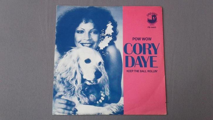 45t. cory daye. pow wow. ex+/M-, Cd's en Dvd's, Vinyl Singles, Single, 7 inch, Ophalen of Verzenden