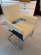4x Thonet stoelen – leer & chroom – hoogwaardige design, Huis en Inrichting, Ophalen, Gebruikt, Metaal, Design