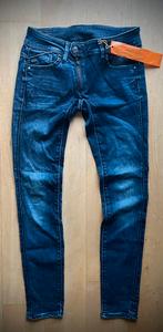 G-Star Raw Lynn Zip Mid Skinny Wmn. Jeans W27 L32, Ophalen of Verzenden, Zo goed als nieuw, Blauw, W27 (confectie 34) of kleiner