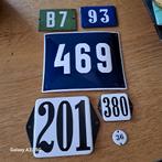 Huisnummer 201 380 36 93 469 b7 antiek emaille, Ophalen of Verzenden