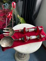 Vintage salat serving set, Verzenden