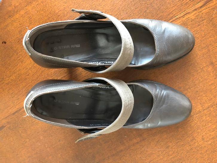 G-Star Raw leren pumps mt 40, Kleding | Dames, Schoenen, Pumps, Bruin, Ophalen of Verzenden