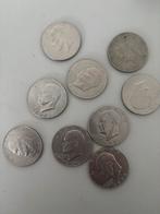 9 Eisenhower Dollar Munten, Postzegels en Munten, Ophalen of Verzenden, Overige waardes, Losse munt