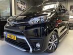 Toyota ProAce Worker 2.0 D-4D Professional Long DC Panorama, Auto's, Bestelauto's, Stof, Gebruikt, 4 cilinders, Zwart