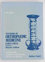 Textbook of Orthopaedic Medicine - James Cyriax (1984), Boeken, Zo goed als nieuw, Verzenden