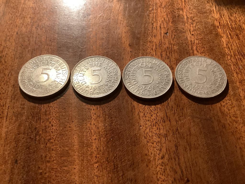 5 DM, Ophalen of Verzenden, Vóór koninkrijk, Euro's