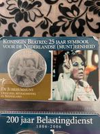 Beatrix 25 Jaar Jubileummunt 2005, Koningin Beatrix, Zilver, Euro's, Ophalen of Verzenden